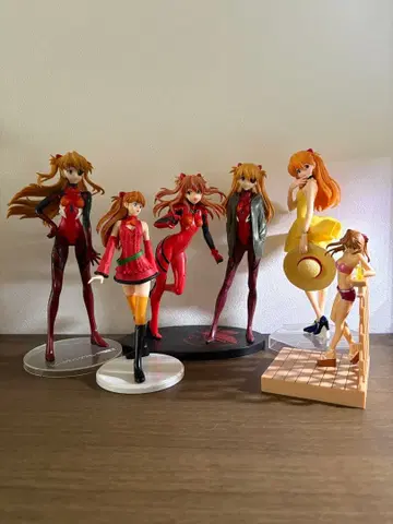 에반게리온 아스카 피규어 6체 세트