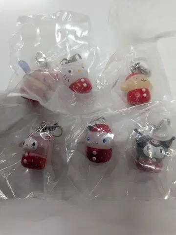 산리오 딸기 메지루시 액세서리 컴프 세트