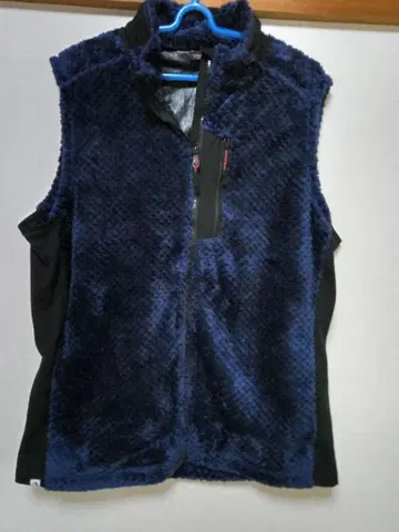 FieldCore 다이아 플리스 안감 알루미늄 베스트 플리스 LL 네이비