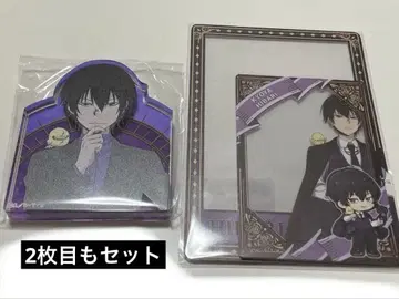 REBORN! 카드 케이스 세트 다이컷 아크릴 블록 히바리 쿄야
