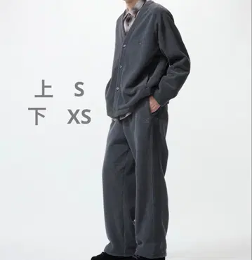 유니클로 니들스 그레이 셋업