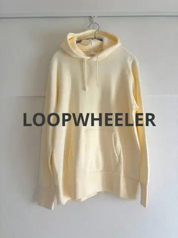 [ 새상품 미사용 ] [ LOOPWHEELER ] 후드 맨투맨