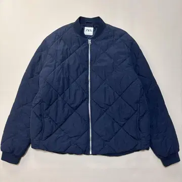 ZARA 퀼팅 블루종 네이비 XL 사이즈 남성용