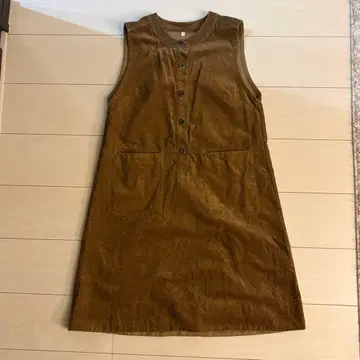 브라운 코듀로이 살로펫 S 사이즈