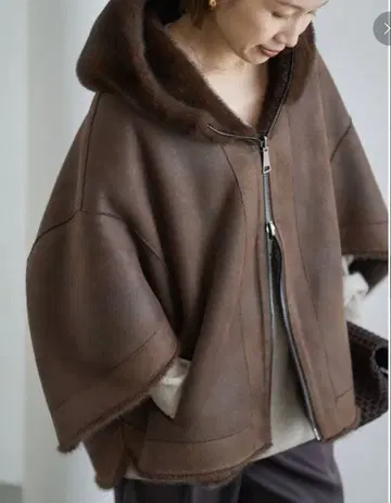 IENA 구매 LOU ANDREA 에코 퍼 블루종