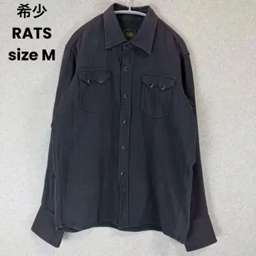 레어 RATS 더블 거즈 웨스턴 셔츠