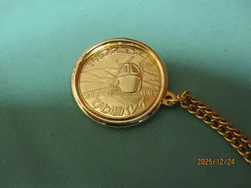 비와코 발리 알프스 곤돌라 기념 메달 펜던트 목걸이