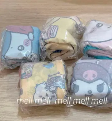 치이카와 x 산리오 캐릭터즈 에코백 5개