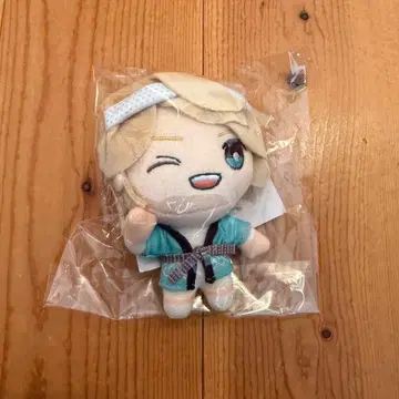 테고시 유야 스카이블루 봉제 인형