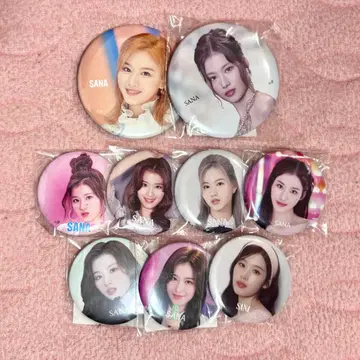 TWICE MISAMO 사나 캔뱃지 묶음 판매