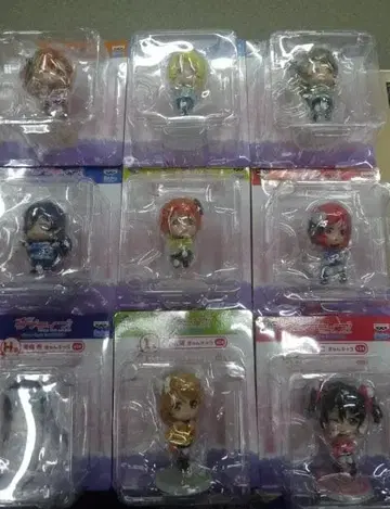 제일복권 러브 라이브! 큥캐릭터 전 9종 세트 컴플리트 세트