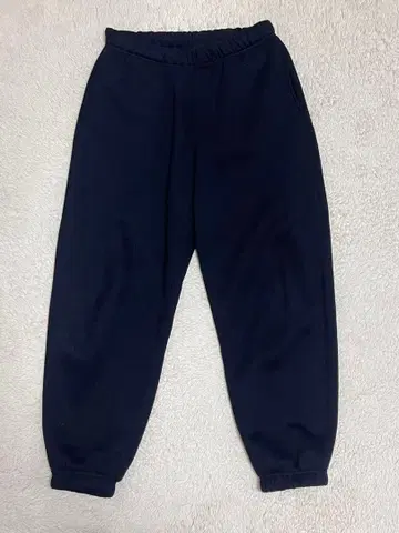 새상품급 단종품 GU 헤비 웨이트 맨투맨 와이드 이지 팬츠 M 블랙