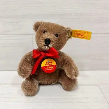 슈타이프 미니 테디베어 종이 택 포함 버튼 인 이어 1990년대