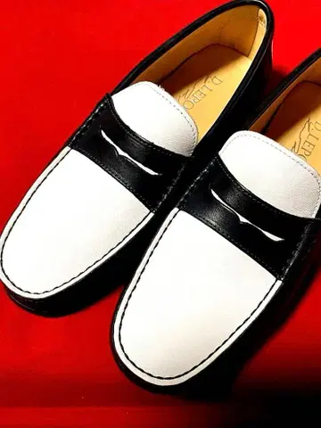 다니엘레폴리 가죽 로퍼 이탈리아제 25cm