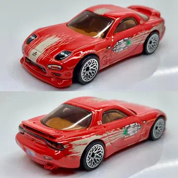 핫휠 마쓰다 RX-7 FD3S 와일드 스피드 도미니크 토레토