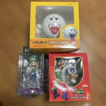미개봉 슈퍼 마리오 테레사 센서 라이트 피규어 세트 잡화 묶음 판매
