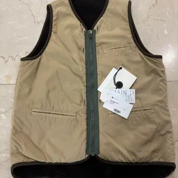 Visvim / CONTRARY DEPT 라이너 베스트 카키 / 2사이즈 | 브랜드 중고