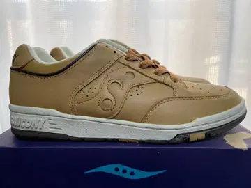 새상품 2003년 써코니 행타임 로우 26.5cm 베이지 가죽