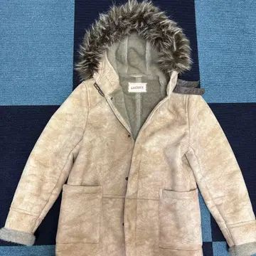 [두툼한 보아] CARTER'S 카터스 무스탕 느낌 후디드 코트 S