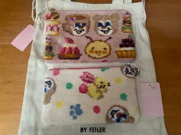 LOVERARY 2025년 헬로메이트 파우치와 컬처펙 콜라보 파우치 2점