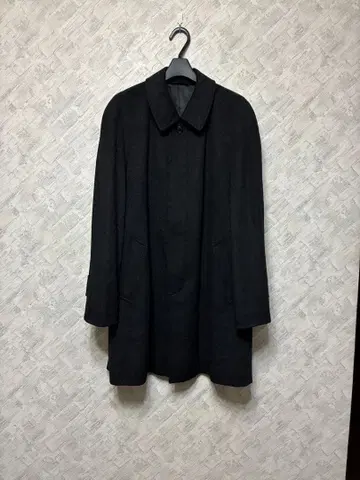 Stanley Blacker 스텐카라 코트 블랙 캐시미어 L