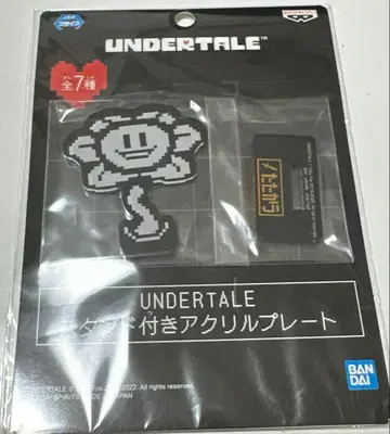 Undertale 스탠드 부착 아크릴 플레이트 플라위