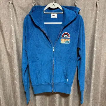 y122408 TMT 후드티 집업 와펜 코튼 S