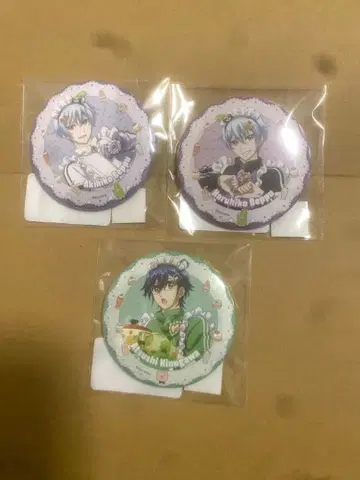 미남 고등학교 지구 방위부 ETERANAL LOVE 복권 F상 캔뱃지