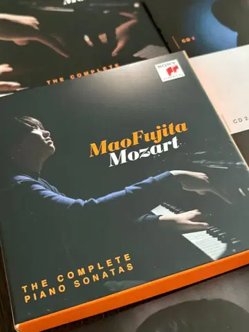 후지타 마오 모차르트 피아노 소나타 전집 (5CD)