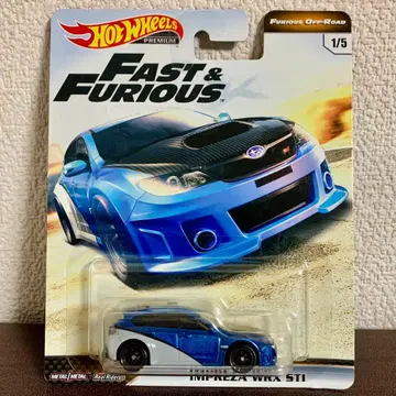 핫휠 스바루 임프레자 WRX STi 와일드 스피드