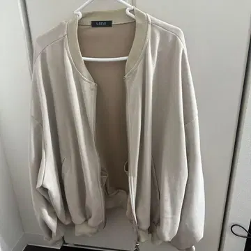 베이지 노카라 자켓