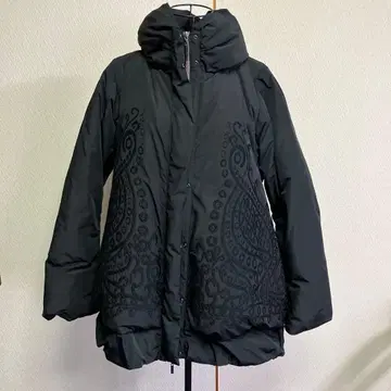 히로코코시노 다운 코트 블랙