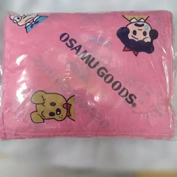 OSAMUGOODS 퀼팅 시트 핑크 미스터 도넛