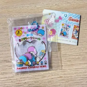 산리오 가챠 바스락 프레이크 씰풍 참 키키라라