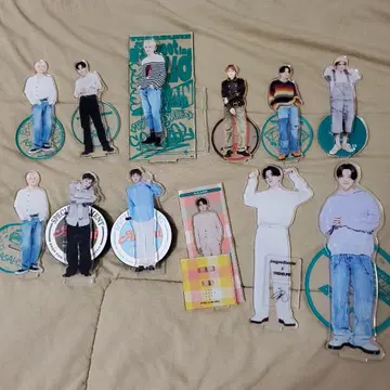 treasure 아사히 아크릴 스탠드 묶음 판매 낱개 판매