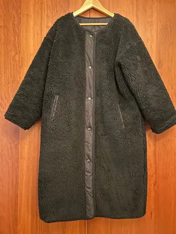 유나이티드 애로우즈 보아 리버서블 코트 S