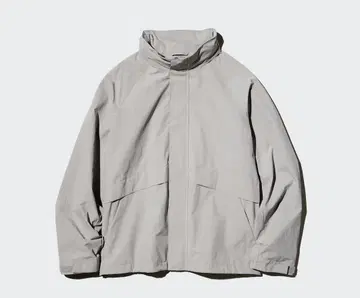 UNIQLO 윈드프루프 스탠드 블루종