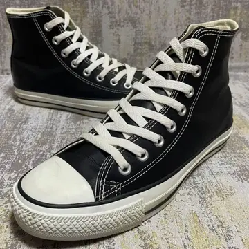 단종 컨버스 CONVERSE 올스타 가죽 [ 25.5 ] 블랙