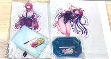 코나미 프리미엄 복권 미츠모토 다이아 아크릴 스탠드 2종