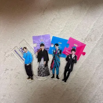 Snow Man 아크릴 스탠드 4개 세트