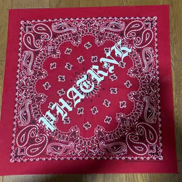 PHATAMAS 반다나 빨간색