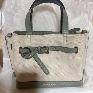 MICHAEL KORS 숄더백 베이지/그린