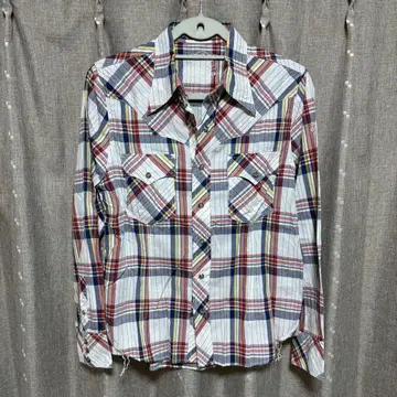 y122412 TMT 긴팔 셔츠 베이지 라메 포켓 S