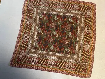 MISSONI 이탈리아제 실크 100% 대형 스카프 85cm x 85cm