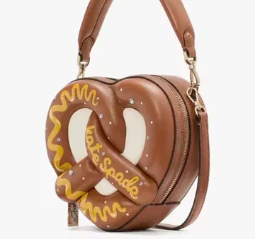 Kate Spade 프레첼 모양 숄더백 가죽 지갑 핸드백