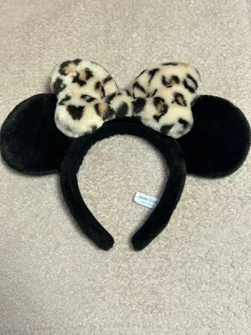 디즈니 디즈니랜드 디즈니씨 머리띠 레오파드 무늬