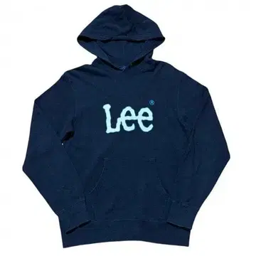 새상품급 Lee 빅 로고 프린트 후드티 후디 파일 안감 리