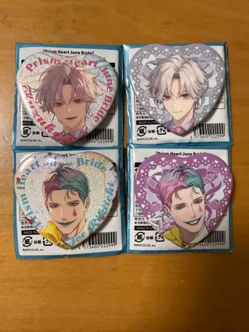 니지산지 Prism Heart June Bride 캔뱃지