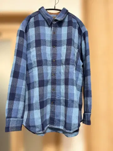 90s St. John's Bay 플란넬 셔츠 brawny 브라우니