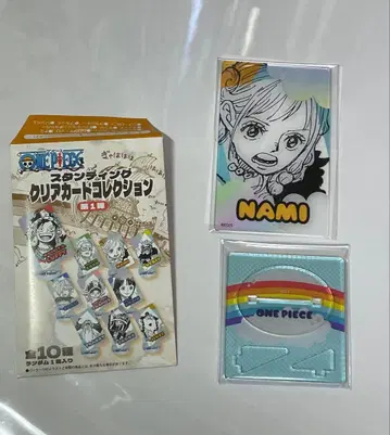 원피스 스탠딩 클리어 카드 컬렉션 나미